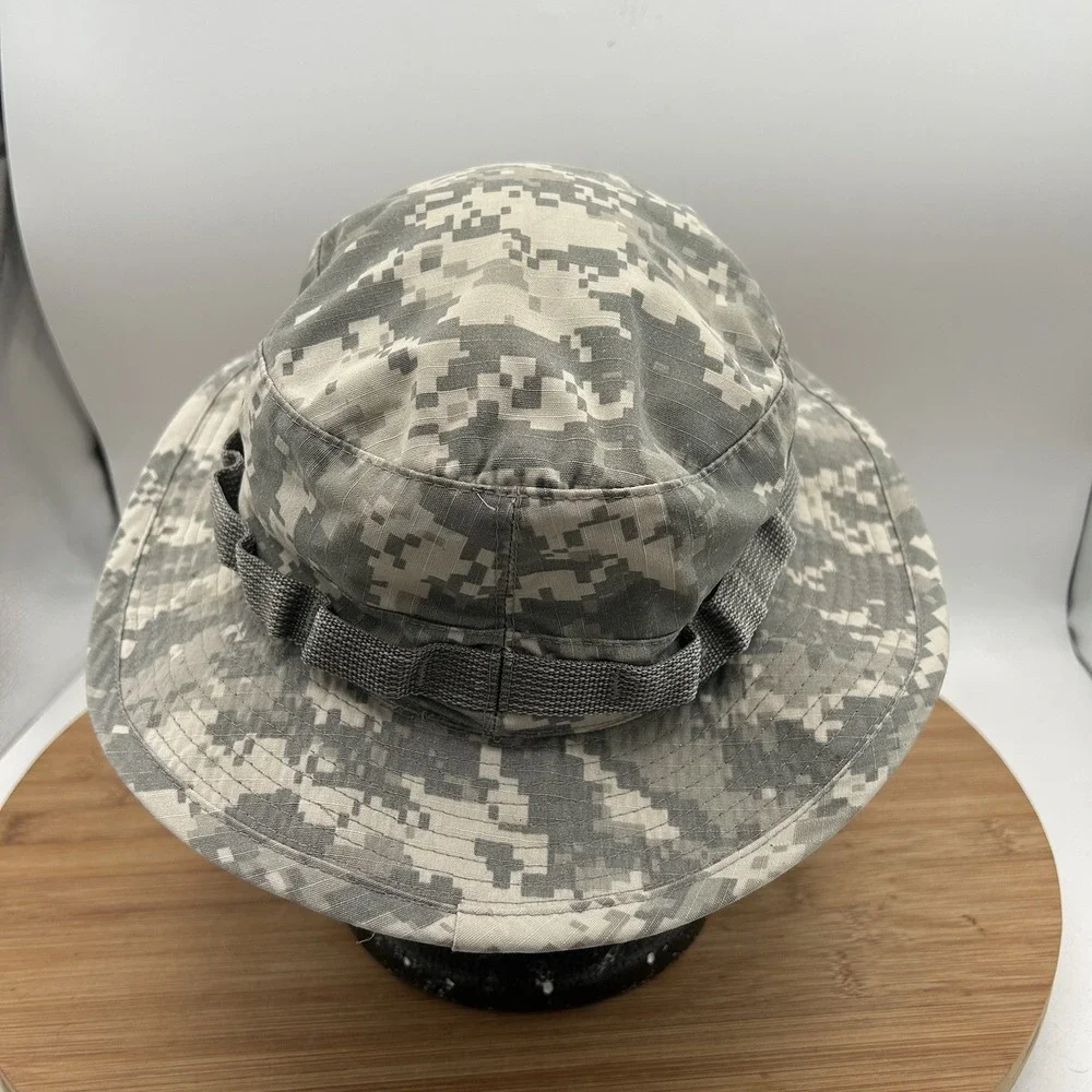 US Military Issue Multicam Hot Weather Boonie Sun Hat Size 7-3/4 Digital‎ Camo
